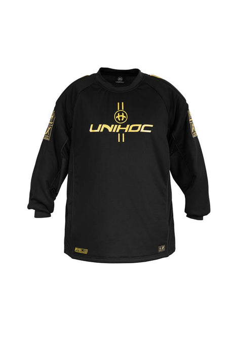 Goalie Sweater ALPHA EVOLAB Black/Gold 25/26