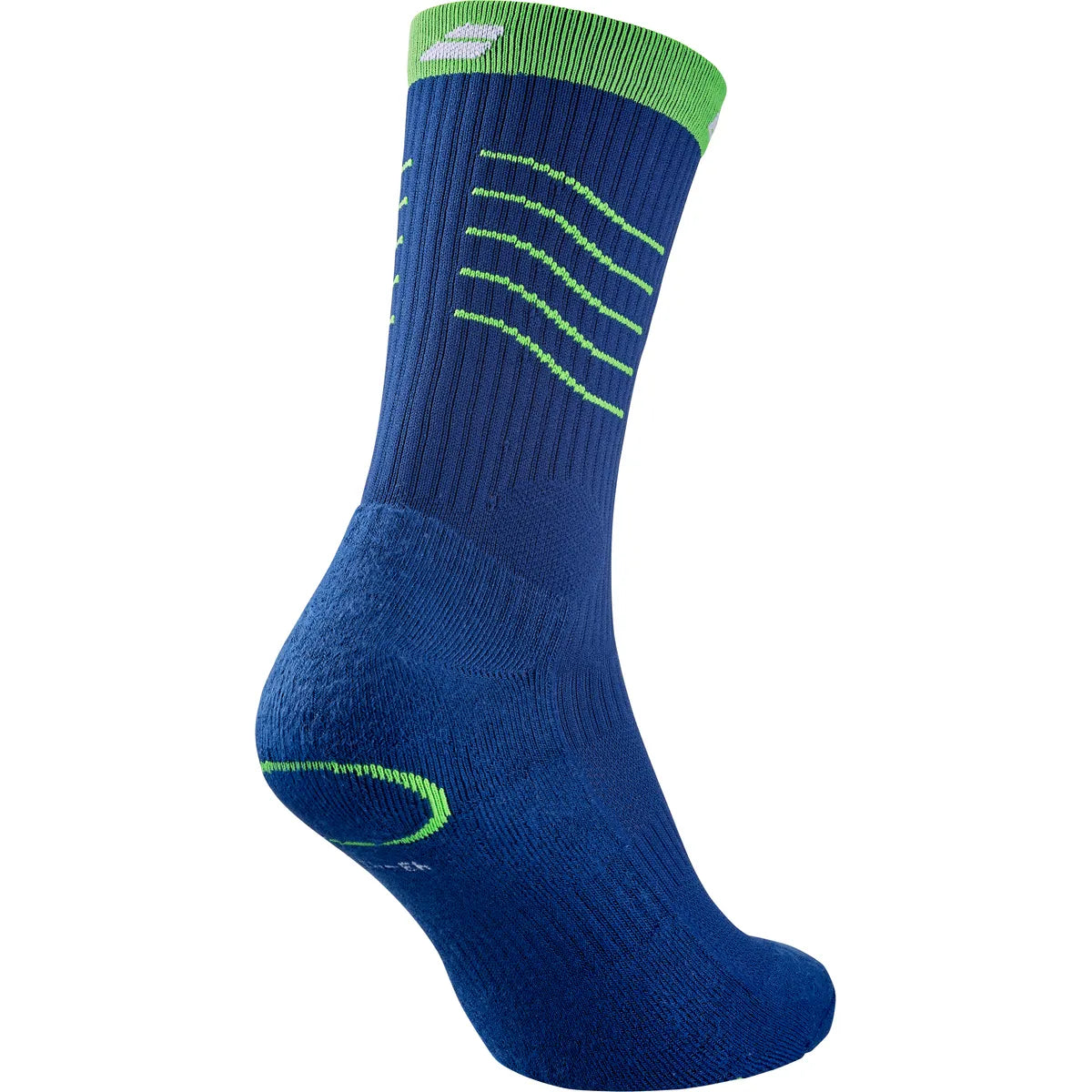 Babolat Padel Mid-Calf Socks Juan Lebrón Blue/Green