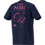Padel Graphic Tee Dark Blue 2026